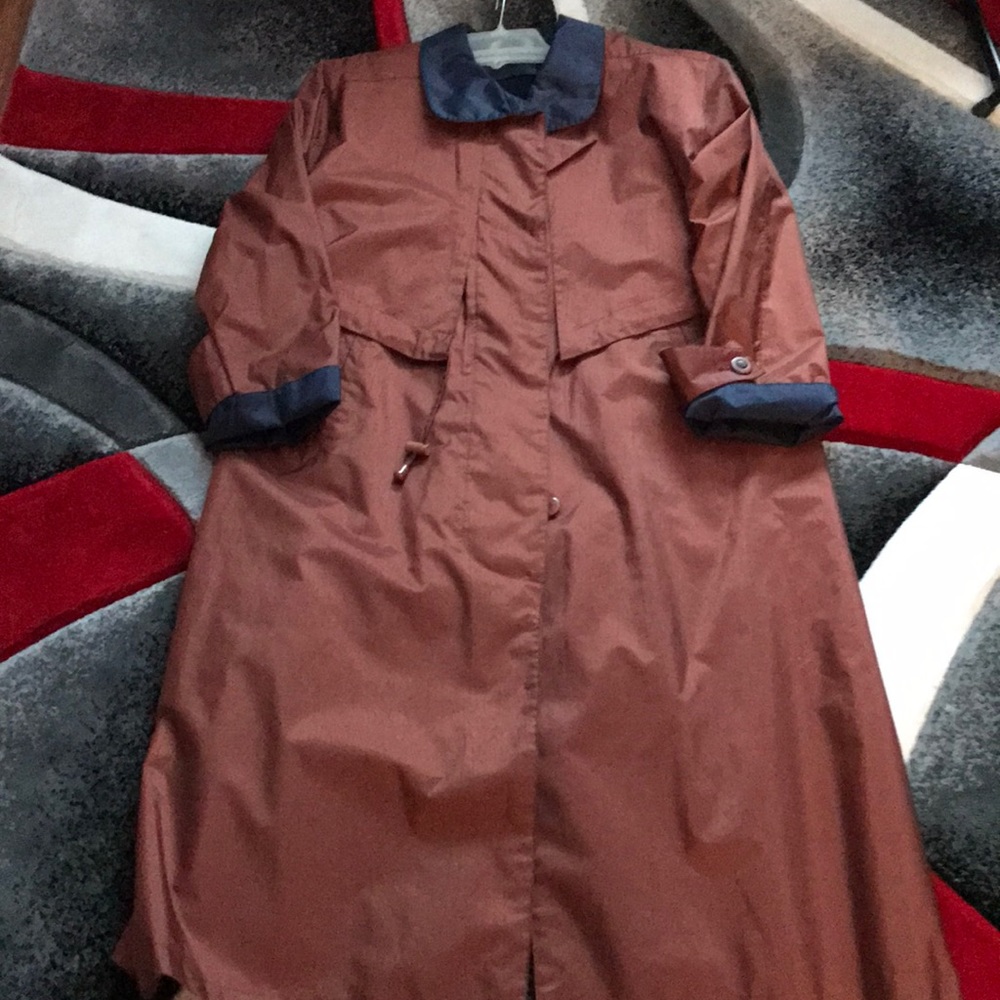 Long Nylon Waterproof Windproof Trench Coat